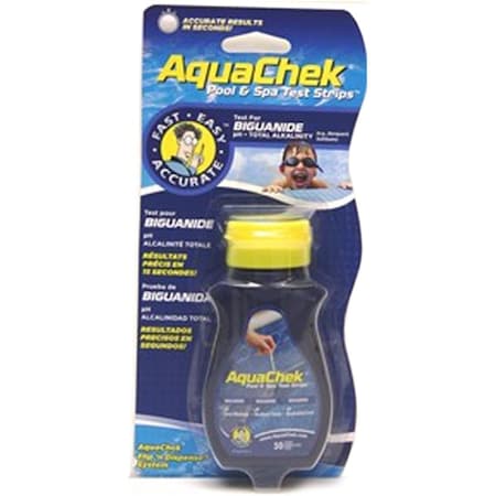 Hach Aquachek Biguanide Test Strip; Blue AC561625